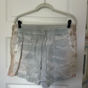 Hard Tail Gray/Blue and Tan Shorts